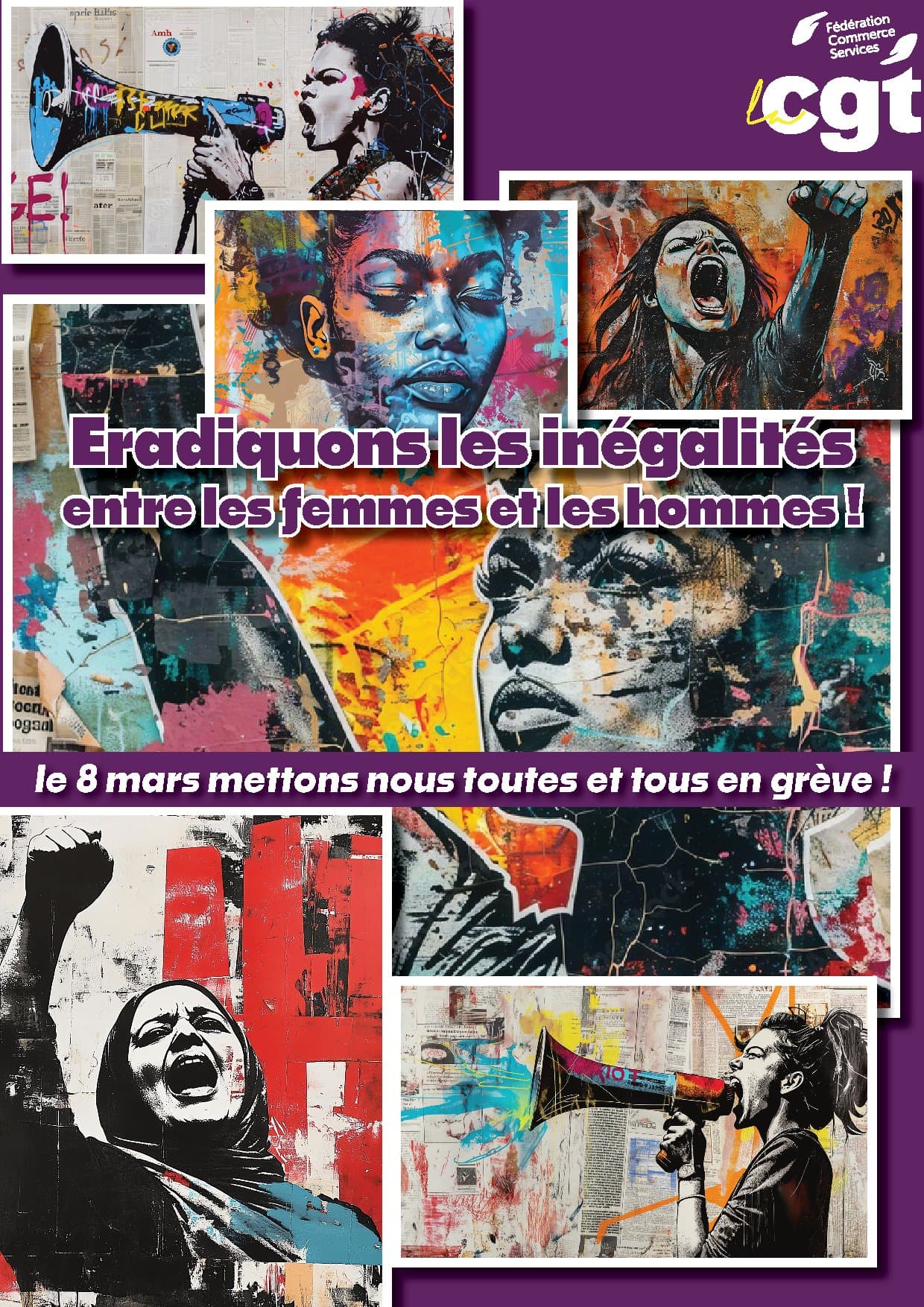 Eradiquons les inégalités entre les femmes et les hommes !